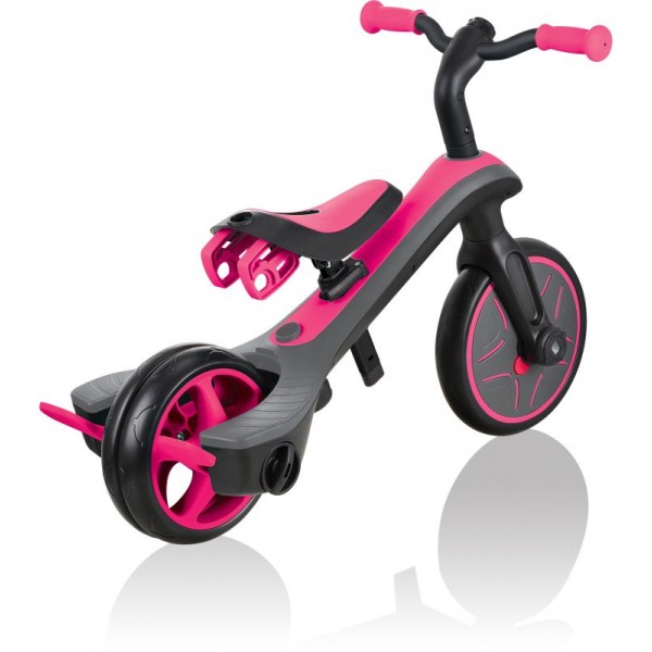 ΠΟΔΗΛΑΤΟ ΤΡΙΚΥΚΛΟ Globber Trike Explorer 4in1 Fuchsia Pink (632-110)