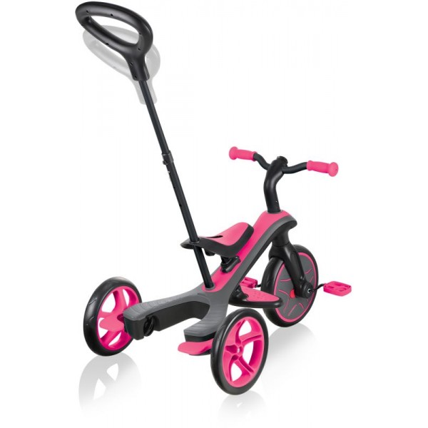 ΠΟΔΗΛΑΤΟ ΤΡΙΚΥΚΛΟ Globber Trike Explorer 4in1 Fuchsia Pink (632-110)