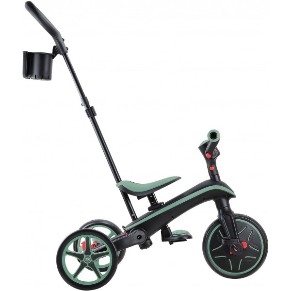 ΠΟΔΗΛΑΤΟ ΤΡΙΚΥΚΛΟ Globber Trike Explorer Foldable 4 In 1 Olive (732-104)