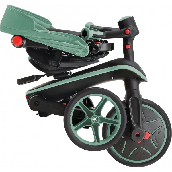 ΠΟΔΗΛΑΤΟ ΤΡΙΚΥΚΛΟ Globber Trike Explorer Foldable 4 In 1 Olive (732-104)