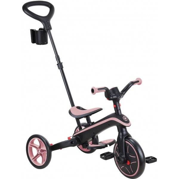 ΠΟΔΗΛΑΤΟ ΤΡΙΚΥΚΛΟ Globber Trike Explorer Foldable 4 In 1 Pastel Pink  (732-210)