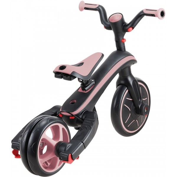 ΠΟΔΗΛΑΤΟ ΤΡΙΚΥΚΛΟ Globber Trike Explorer Foldable 4 In 1 Pastel Pink  (732-210)