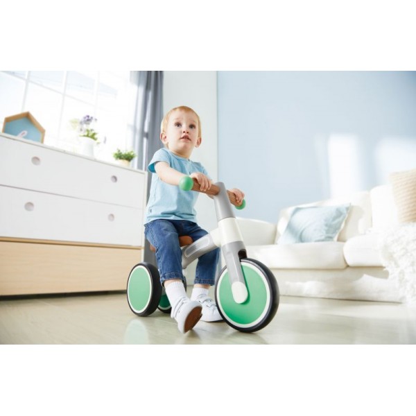 Hape First Ride Balance Bike, Light Green-Το Πρώτο Μου Ποδήλατο Ισορροπίας Με 3 Ρόδες - Light Green (E0104A)