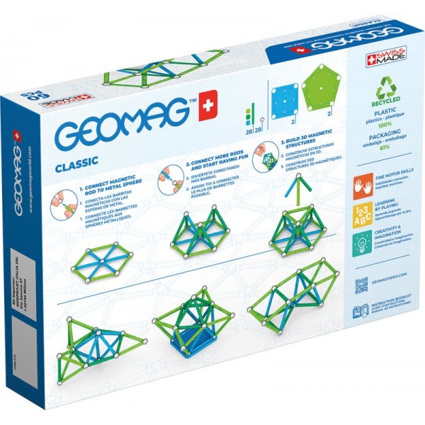 Geomag Σετ Classic 60 - Green (272)