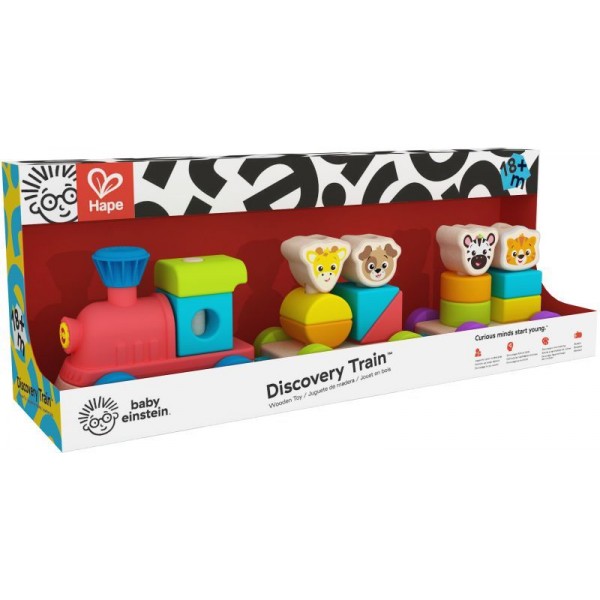 Hape Kids II Discovery Train  - Τρενάκι Ατελείωτης Χαράς (800809)