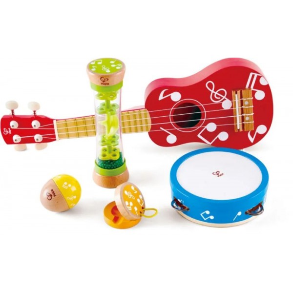 Hape Early Melodies Ξύλινο Mini Band Set (E0339C)