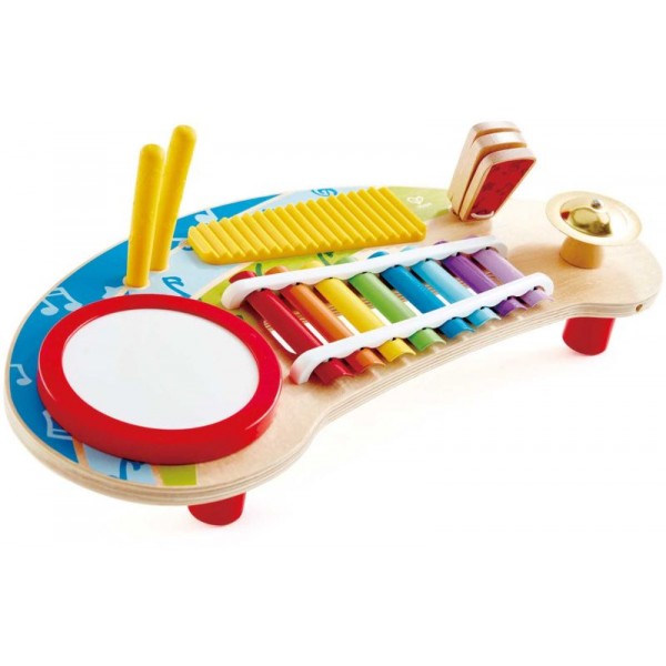 Hape Early Melodies Mighty Mini Band  - H Μικρή - Μεγάλη Ορχήστρα - 4Τεμ.(E0612)