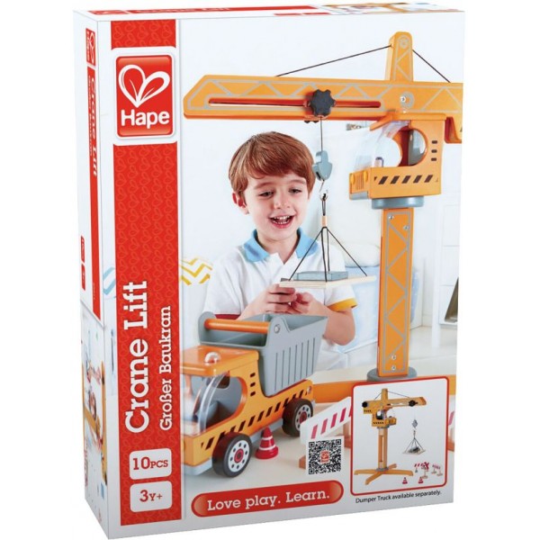 Hape Crane Lift  - Μεγάλος Ανυψωτικός Γερανός - 10τεμ. (E3011)