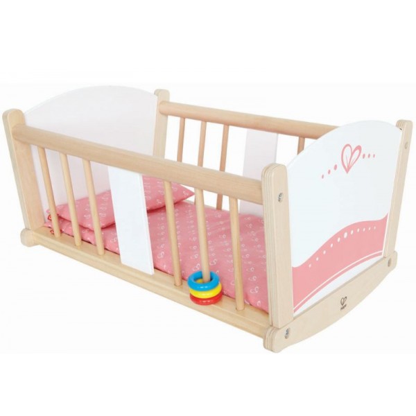 Hape Rock-a-bye Cradle  - Κούνια Νανουρίσματος - 3Τεμ. (E3601A)