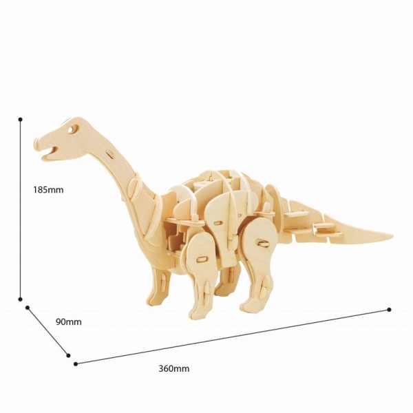 3D Παζλ Κατασκευή μηχανικό με Αισθητήρα Ήχου ROBOTIME MINI APATOSAURUS D450
