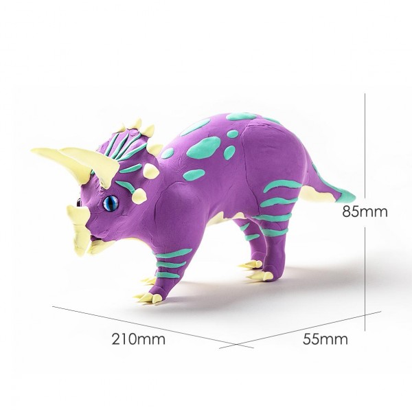 3D Παζλ Κατασκευή ROBOTIME Construction Kit Triceratops Back to Life FY05