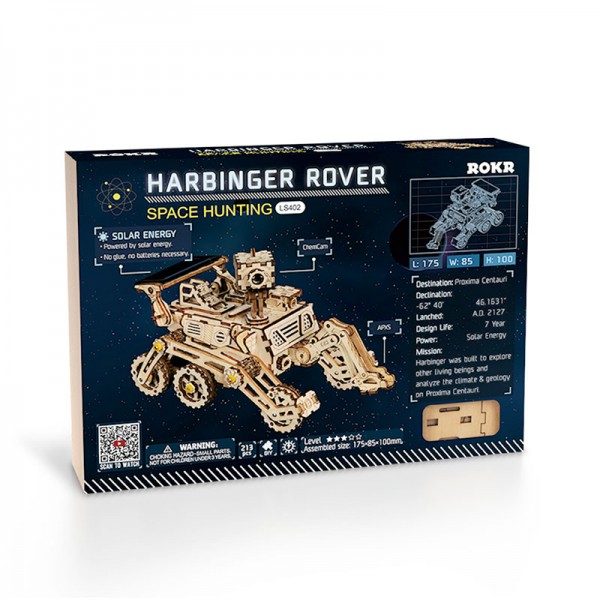 3D Παζλ Κατασκευή ROBOTIME  Harbinger Rover LS402