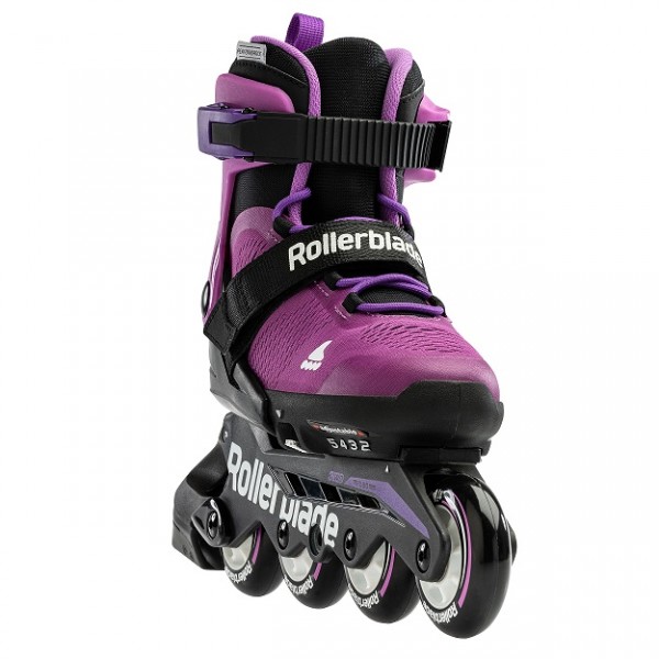 Rollers Αυξομειούμενα Inline Skates Rollerblade Microblade Purple/Black 43.072219/PUR/BL