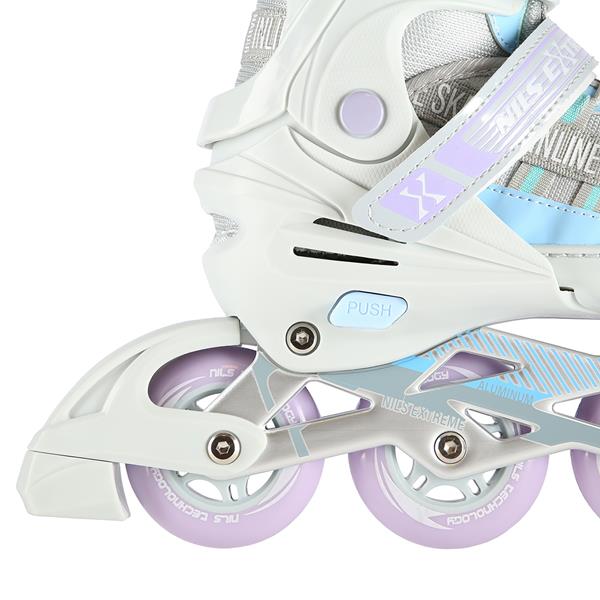 Rollers Αυξομειούμενα πατίνια Γαλάζιο IN-LINE SKATES NILS EXTREME NA1186BL