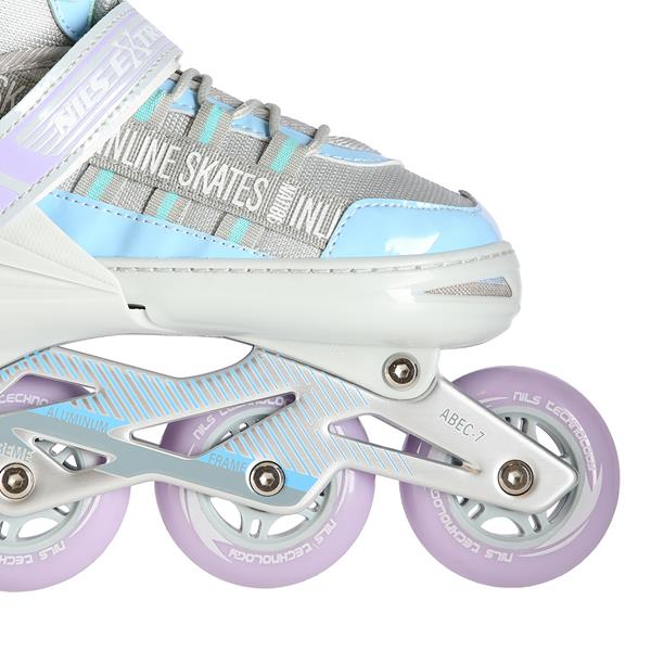 Rollers Αυξομειούμενα πατίνια Γαλάζιο IN-LINE SKATES NILS EXTREME NA1186BL