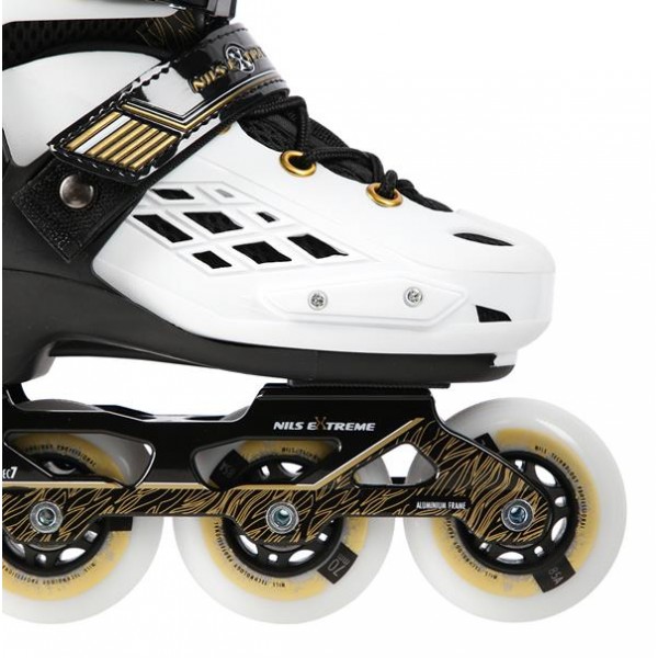 Rollers Αυξομειούμενα πατίνια Άσπρο IN-LINE SKATES NILS EXTREME NA20004