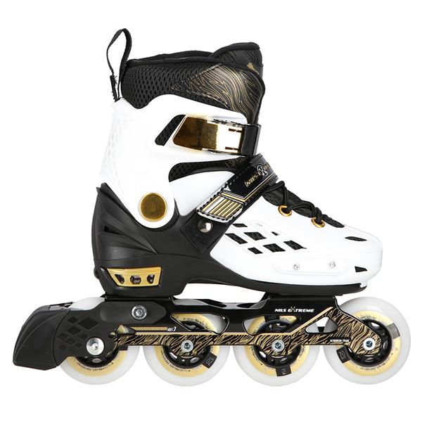 Rollers Αυξομειούμενα πατίνια Άσπρο IN-LINE SKATES NILS EXTREME NA20004