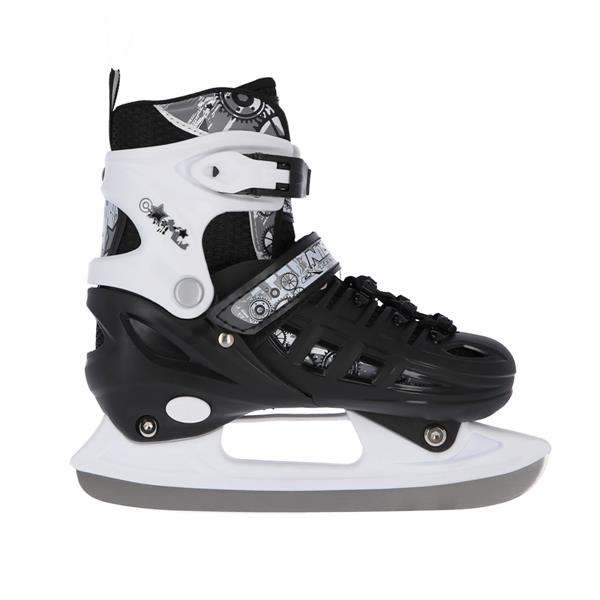 Rollers Αυξομειούμενα πατίνια 4 σε1 ΜΑΥΡΟ INLINE SKATES NILS EXTREME  NH10905B