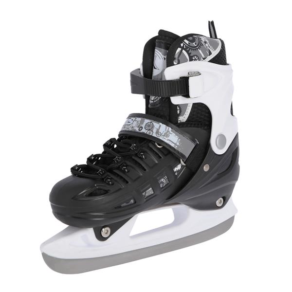 Rollers Αυξομειούμενα πατίνια 4 σε1 ΜΑΥΡΟ INLINE SKATES NILS EXTREME  NH10905B