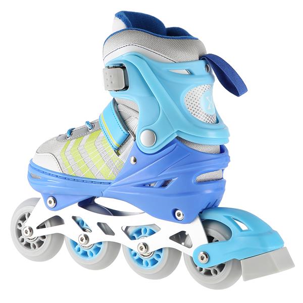 Rollers Αυξομειούμενα πατίνια 4 σε1 Μπλε IN-LINE SKATES/HOCKEY ICE SKATES NH18192BL