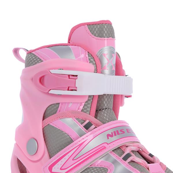 Rollers Αυξομειούμενα πατίνια ΡΟΖ 2 ΣΕ 1  IN-LINE SKATES/HOCKEY ICE SKATES NH18366P