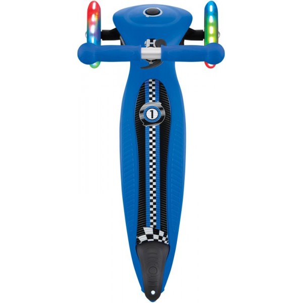 Scooter Πατίνι Junior Foldable Fantasy Lights Racing Navy Blue (433-100)