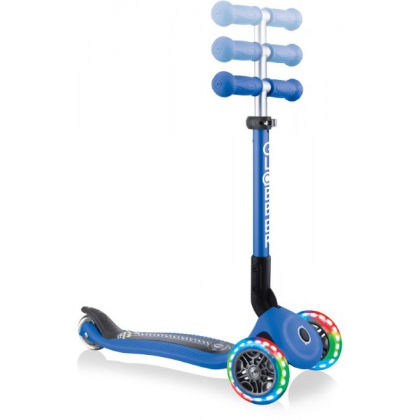 Scooter Πατίνι Junior Foldable Fantasy Lights Racing Navy Blue (433-100)