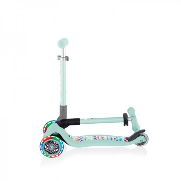 Scooter Πατίνι Junior Foldable Fantasy Lights Tribal Mint (433-206)