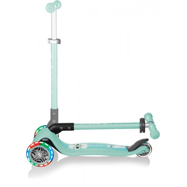 Scooter Πατίνι Globber Primo Foldable Fantasy Lights Buddy Mint (434-206)