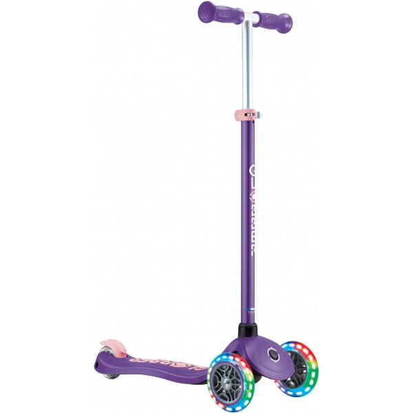 Globber Scooter Primo Plus Lights Purple (442-603-4)