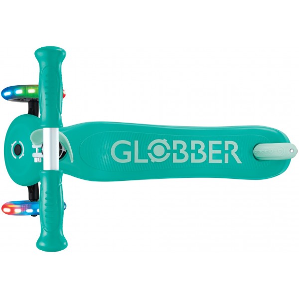 Globber Scooter Primo Plus Lights Emeral Green (442-607-4)