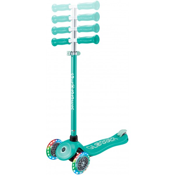 Globber Scooter Primo Plus Lights Emeral Green (442-607-4)