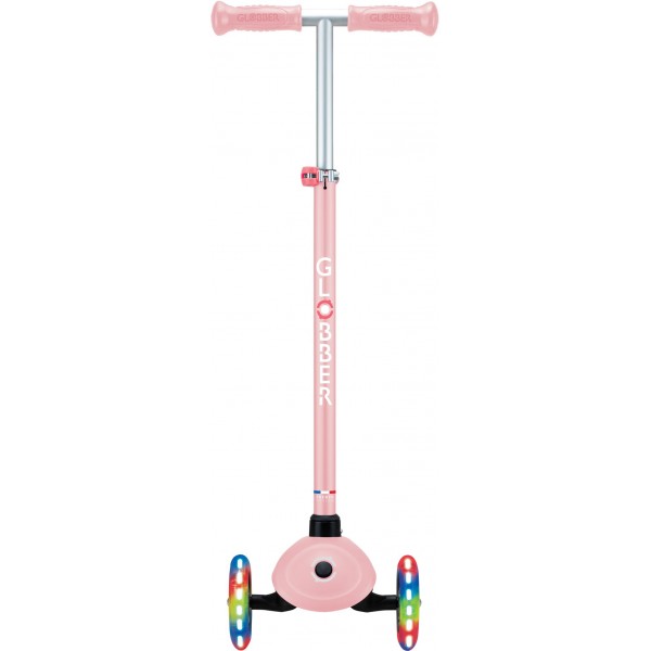 Globber Scooter Primo Plus Lights Pastel Pink (442-710-4)