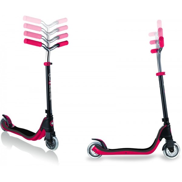 Scooter Πατίνι Globber Flow 125 - Black-Red (470-102)