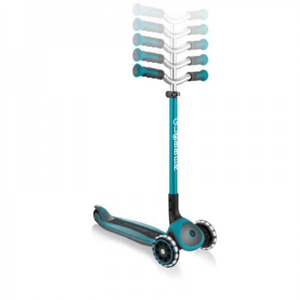 Globber Scooter Elite Master Lights Teal (662-105-2)