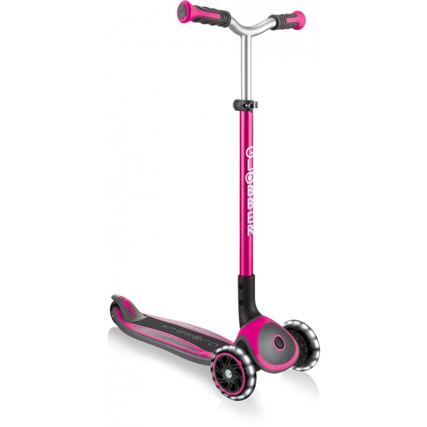 Scooter Πατίνι Globber Elite Master Lights Pink (662-110)