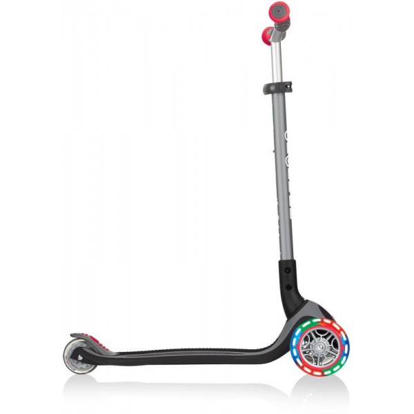 Scooter Πατίνι Globber Elite Master Lights Black-Red (662-120)