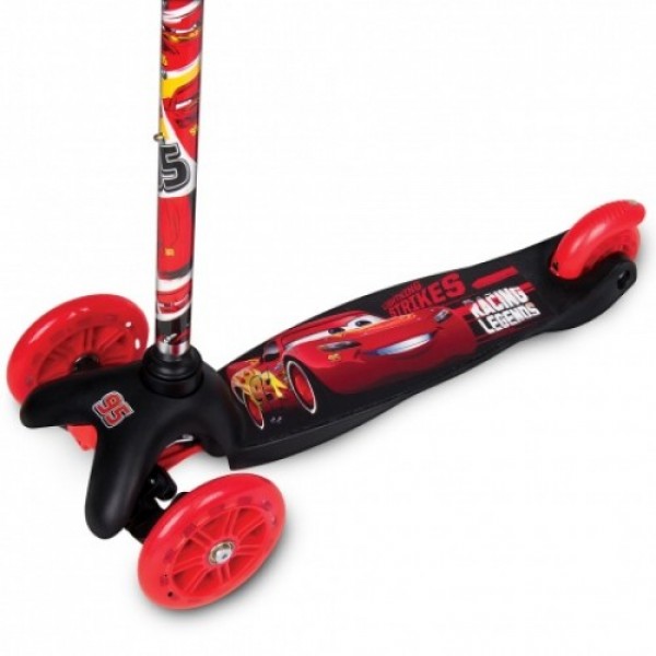 Scooter Πατίνι  Disney Cars με 3 ρόδες 93-9914