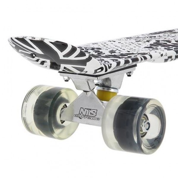 Skateboard τροχοσανίδα PENNYBOARD ART PAPER NILS EXTREME 16-45-100